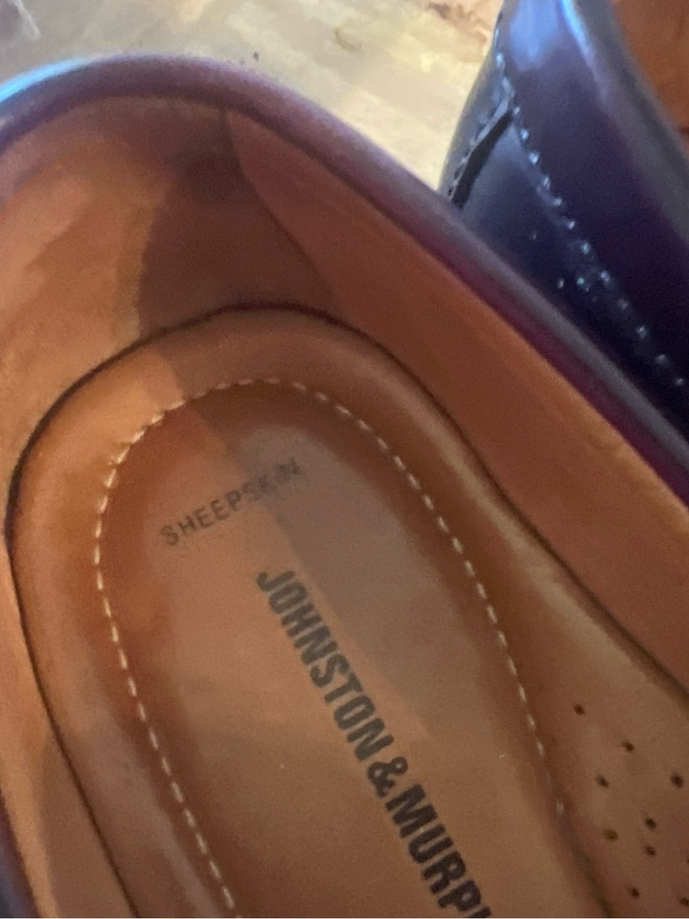 Johnston & Murphy Men's Dark Burgundy Tassel Loafers - Picture 5 of 9